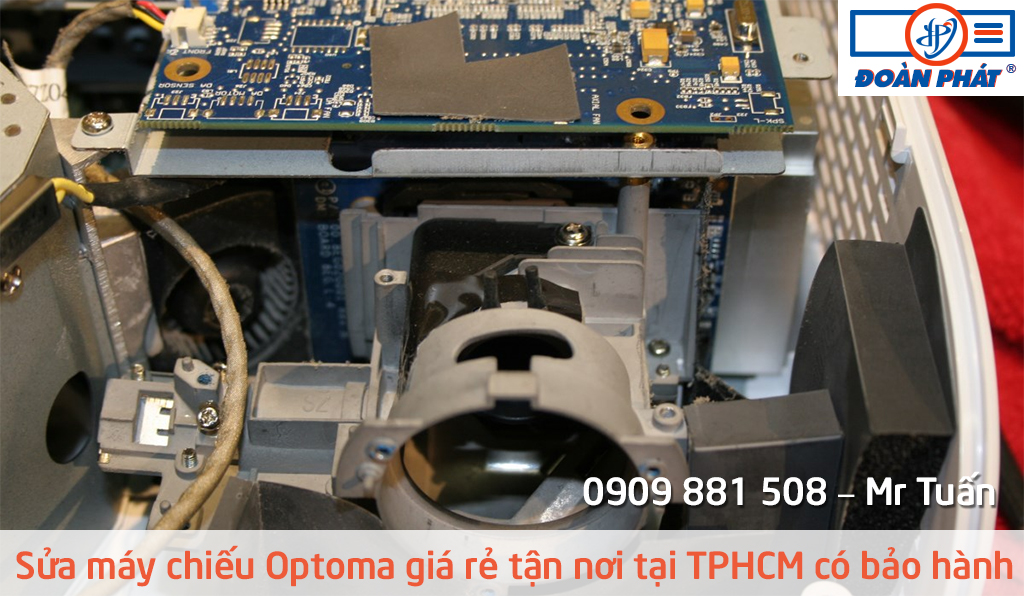 Sửa máy chiếu Optoma giá rẻ tận nơi tại TPHCM có Thời Gian Bảo Hành